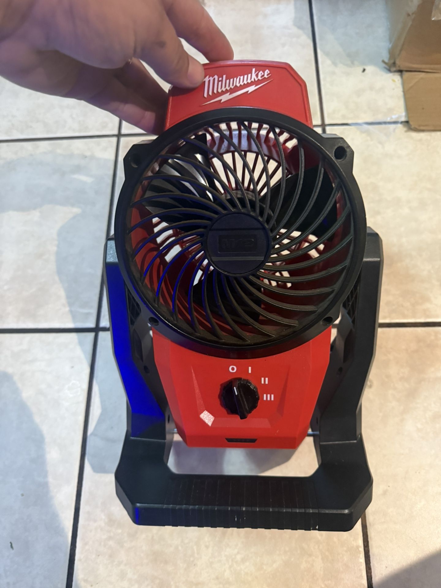 Milwaukee 12v compact fan tool only doesn’t come with battery or charger $65 firm works great