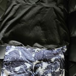 Brand New Womens Modlily 2 Piece Black & White 1X Bathing Suit 