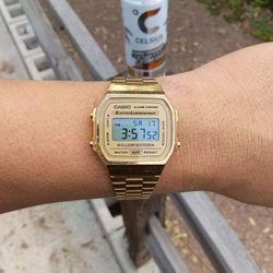 Authentic Casio Illuminator Gold Digital Watch