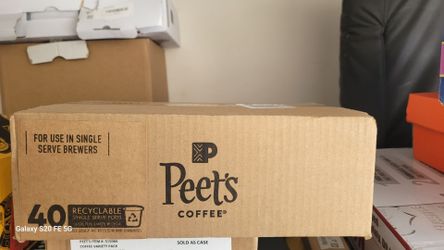 40 Peet's Coffee k cups