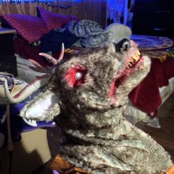 Evil Deer Taxidermy Animatronic 