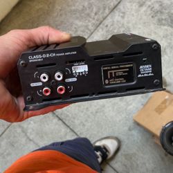 Amplifiers And Speakers