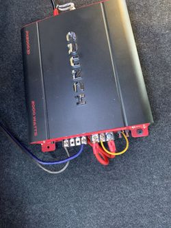 2000 watt Crunch amp