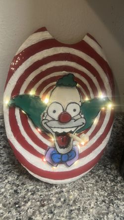 Custom crusty the clown artwork