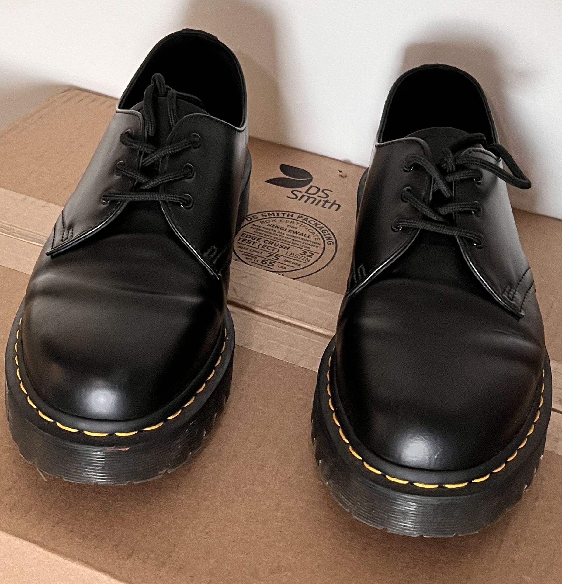 1461 BEX SMOOTH LEAtHER OXFORD SHOES