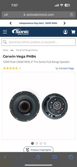 Cerein Vega Speakers