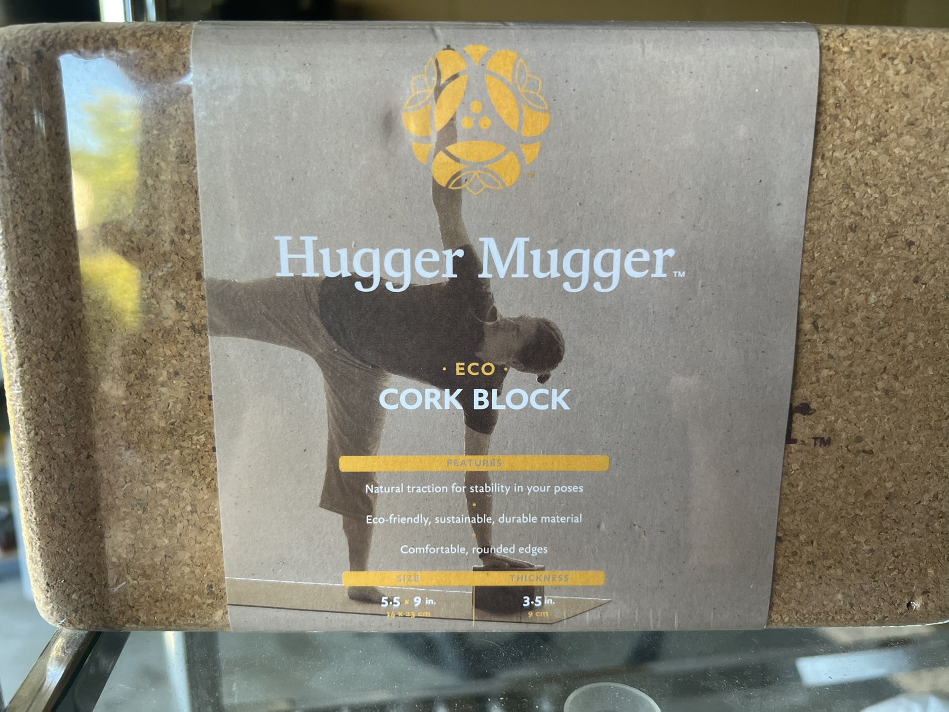Yoga Cork Block (Hugger Mugger)