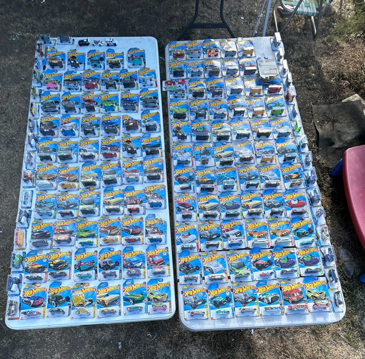 190 Hotwheels Car Lot