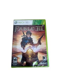 Fable III Xbox 360 Game (New) factory sealed