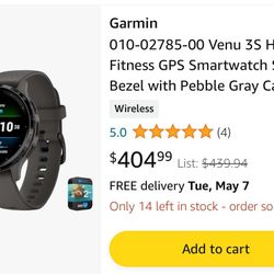 Garmin Venus 3S 