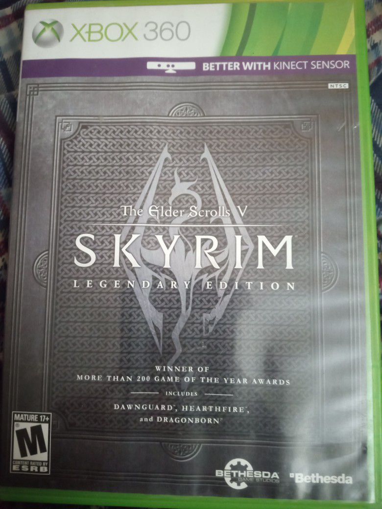 Elder Scroll Skyrim Legendary Edition Xbox 360