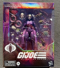 New Hasbro G.I. Joe Classified Series Cobra-La Pythona #172 Exclusive