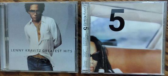 2 NEW LENNY KRAVITZ CDS "GREATEST HITS & 5" WITHOUT THE WRAPPERS