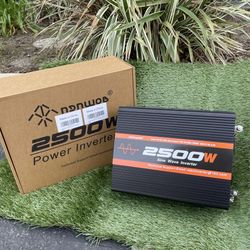 2500W Inverter Pure sine Wave Inverter 2000 watt Inverter 12v Inverter RV Inverter Truck Inverter Power Inverter 12V to 110 for Car Truck semi Truck V