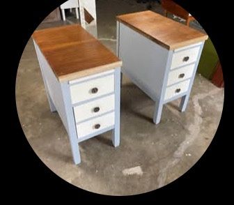 Vintage End tables/ Bedside Tables