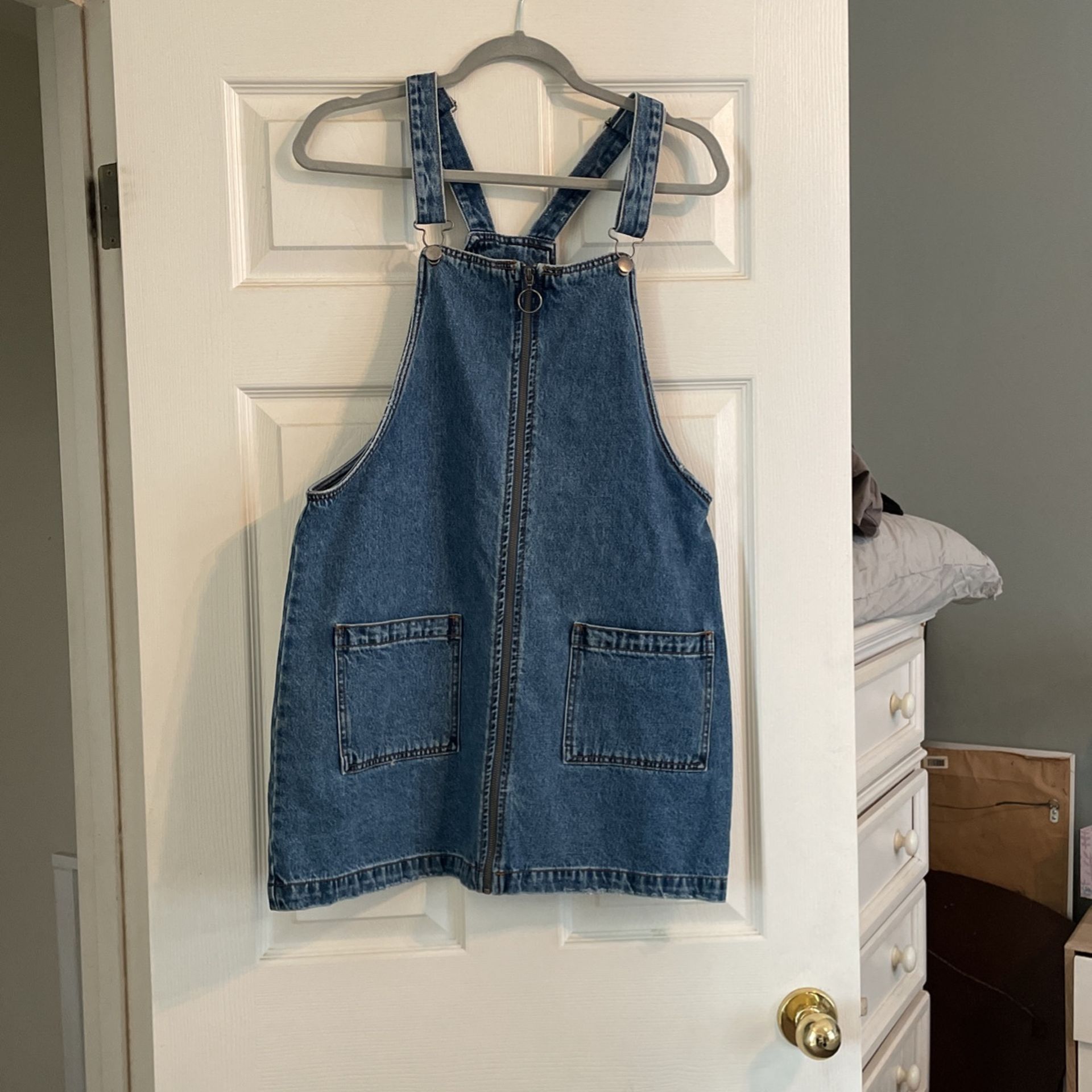 Overall Jean Dress 