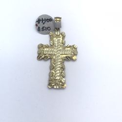 Gold Cross Pendant New