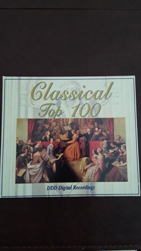 100 Top Classical Music Songs,10 CD Boxed Set