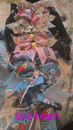 Bt21 bow hair
