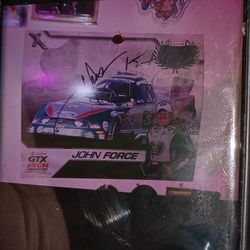 Original 25th Anniversary The Goat Himself Mr John Force Castrol Collector 8x10 Print