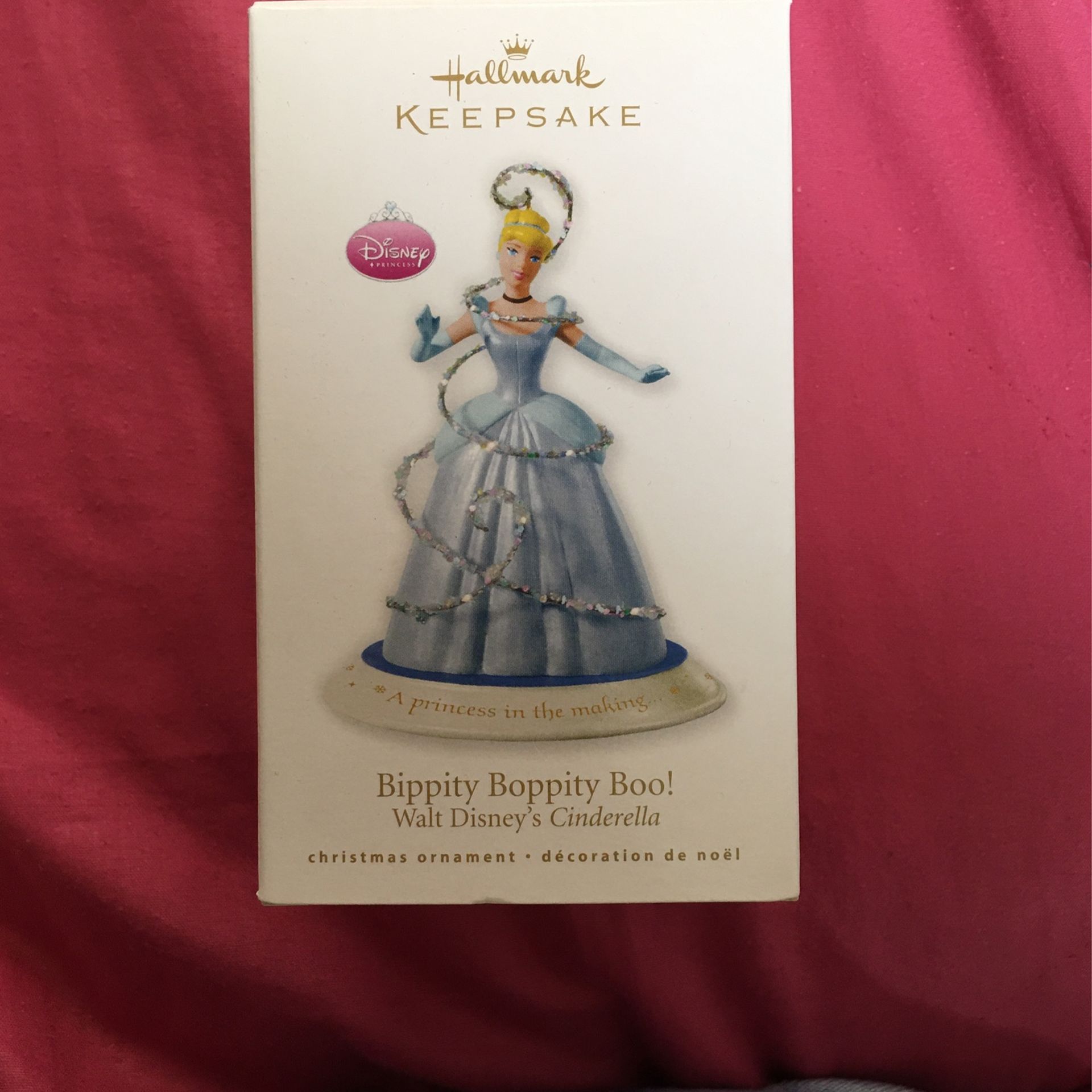 Hallmark Cinderella Christmas Ornament 