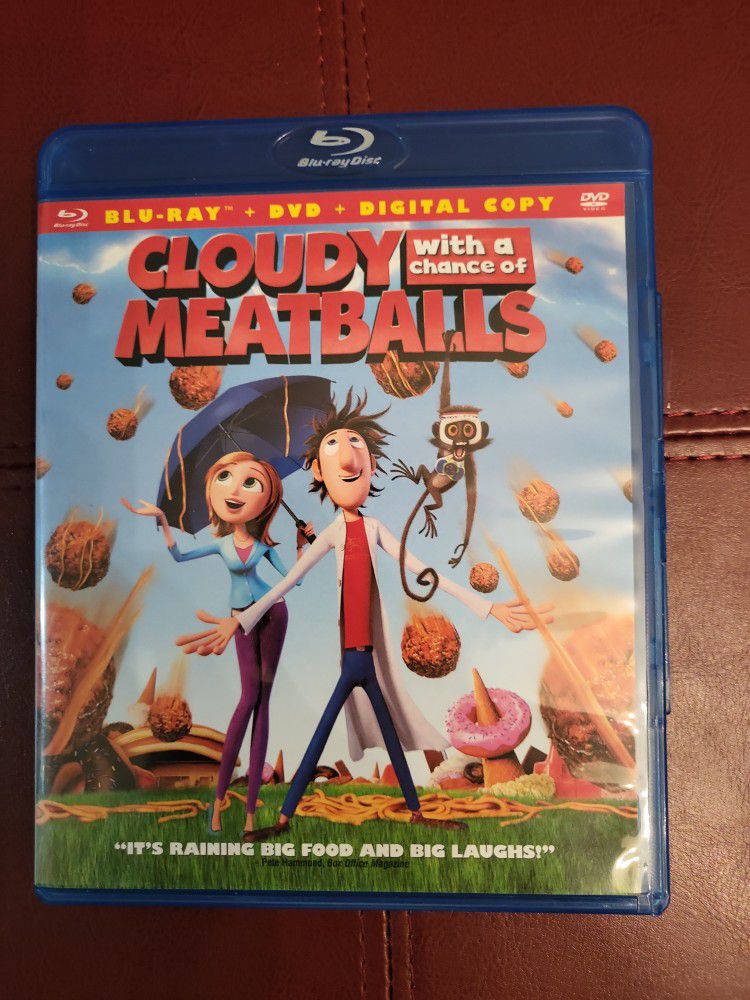 Cloudy With A Chance Of Meatballs Blu-ray + DVD 