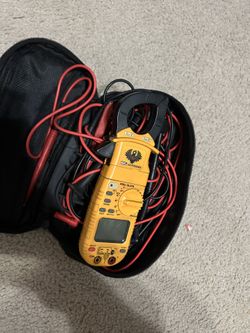 Extremely Nice Multi Meter With Amp Clamp! Trade Up Challenge 