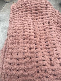 L’agraty chunky knit blanket