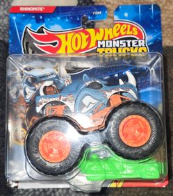Hot Wheels Monster Trucks Rhinomite Die-Cast