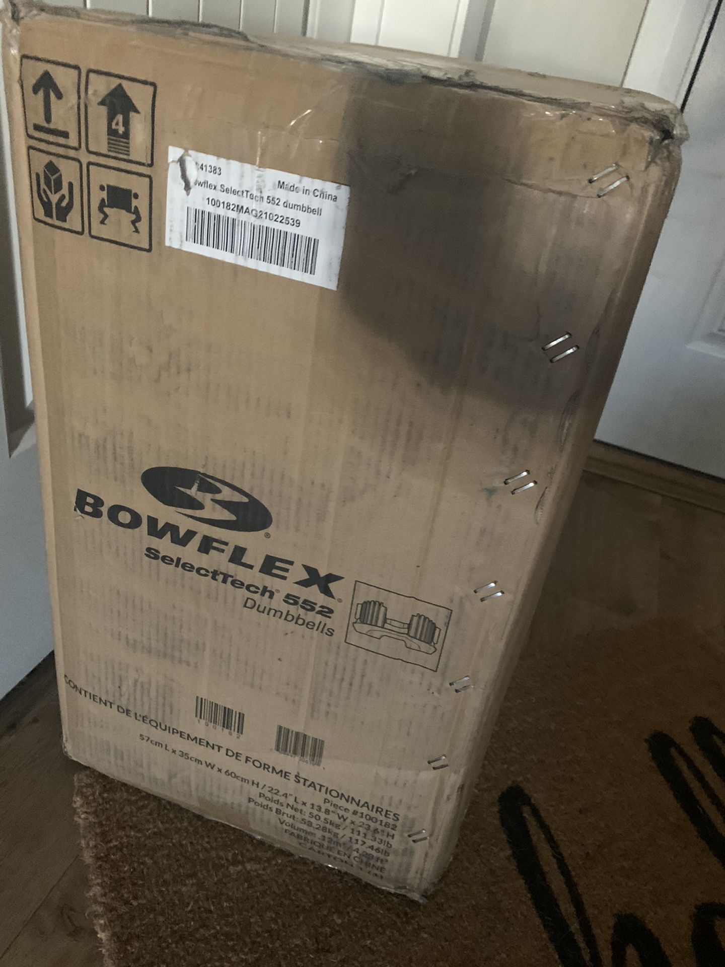 Bowflex Selecttech 552 Dumbbells BRAND NEW