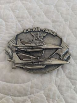 Vintage belt buckle. Made in USA