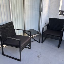 Patio furniture set