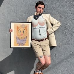 Vintage Clown portrait 