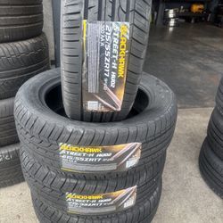 215/55/17 Blackhawk Brand New Set