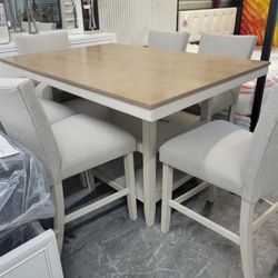 New Dining Table Set 7pc 
