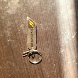 Brand New Dodge Metal Keychain