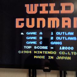 Wild Gunman Nintendo NES 5 Screw