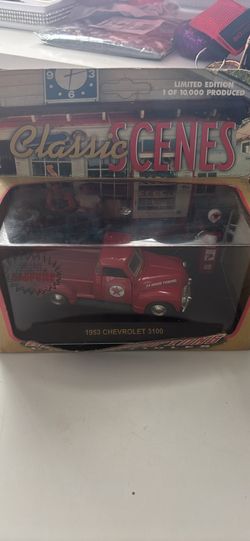 Texaco red truck