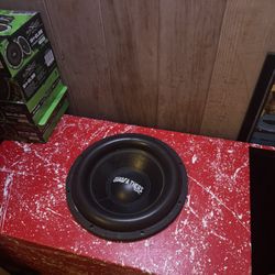 Trinity 15 M Series Reconed by Quadfather With Double Baffle Box Tuned To 35hz