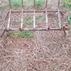 Fire Place Grate. 23" Rear, 21 1/2 Front,15" Deep, 6" Tall