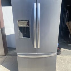 Whirlpool Refrigerator Stainless Steel French Door 