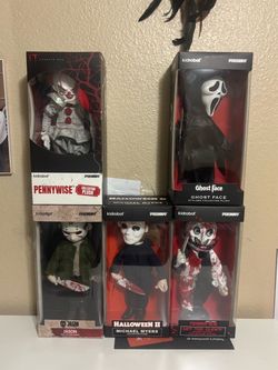Kidrobot Vinyl Face Phunny Horror Collectors Plush Set of 5