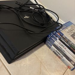 PS4 Pro With Games 