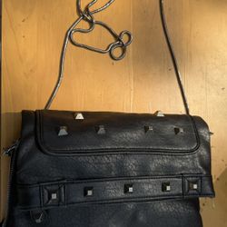 Leather Studded Purse 