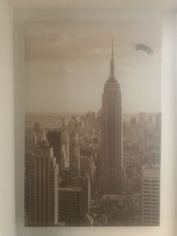 New York Canvas 32” X 47”