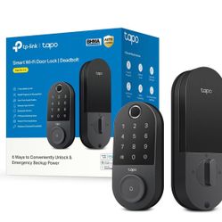 TP-Link Tapo Smart Door Lock, Deadbolt | Keyless 