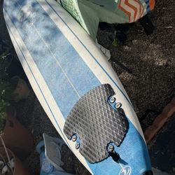 8’ Gerry Lopez Soft Top Surfboard
