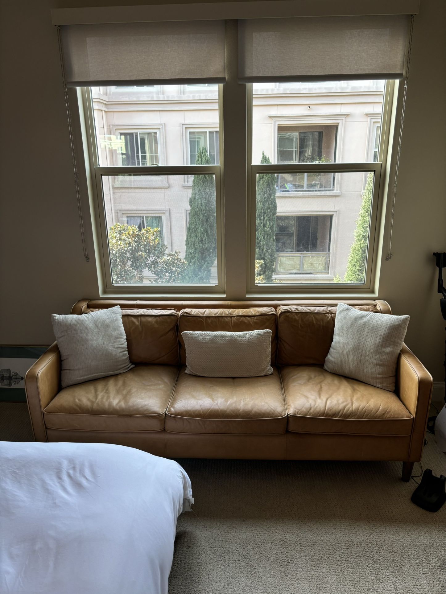 Hamilton Leather Sofa West Elm Couch