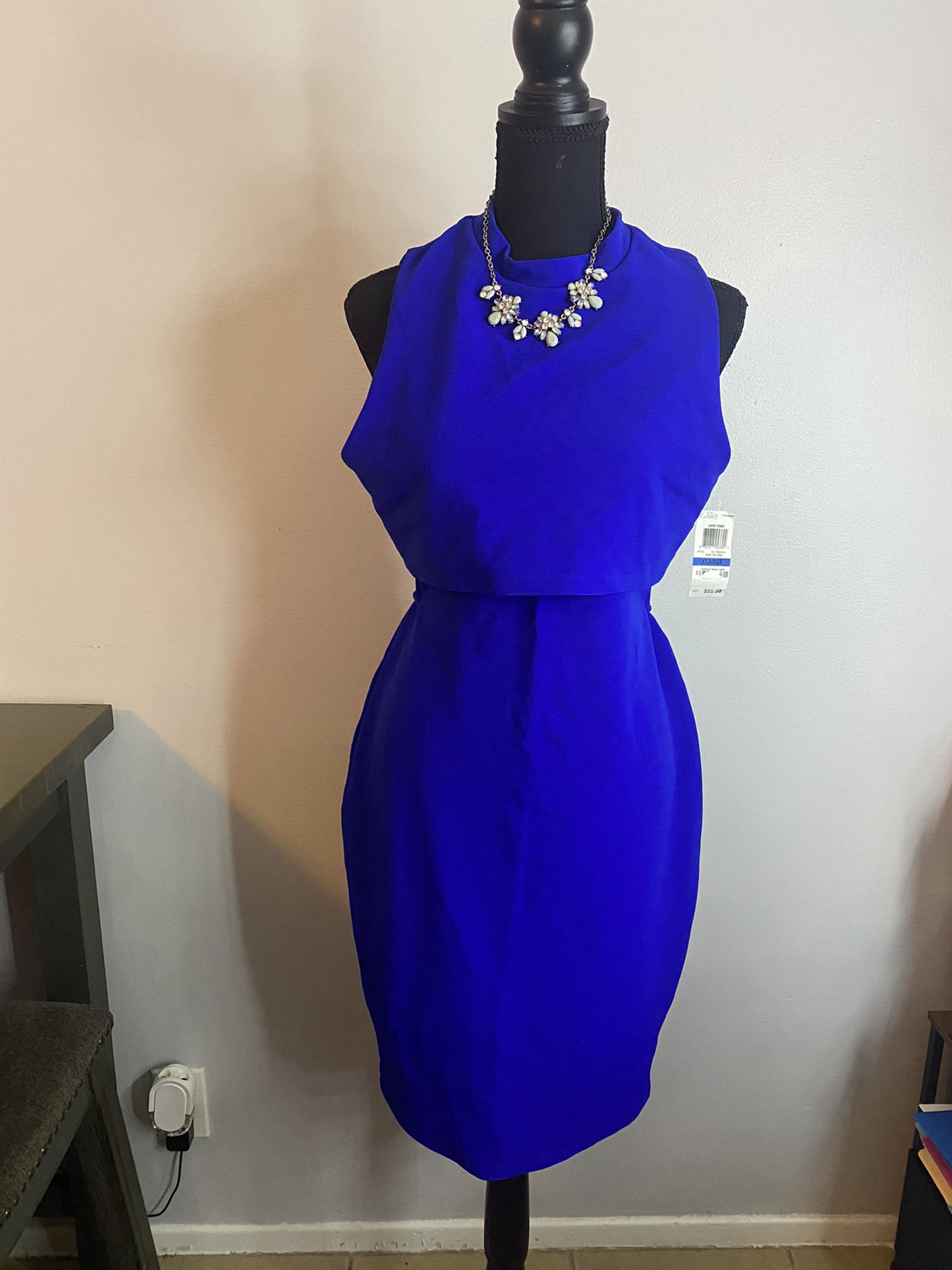 Royal Blue Dress XL   NWT