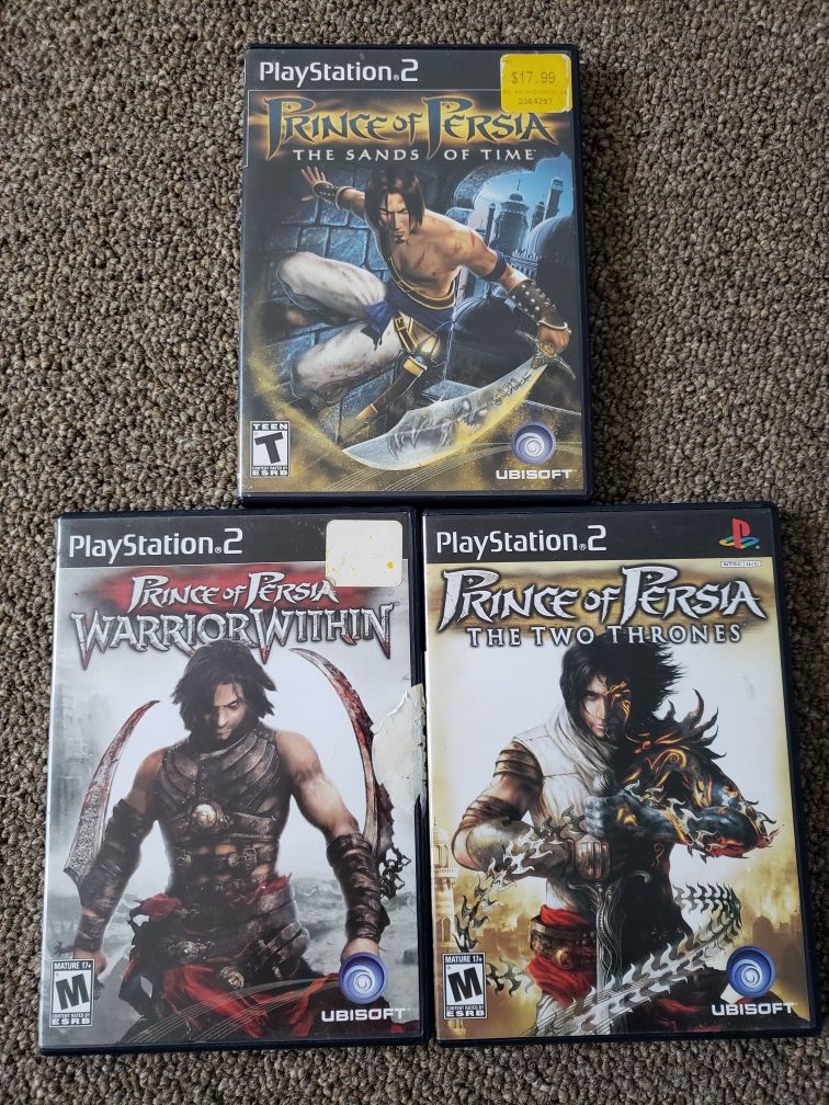 Prince Of Persia PS2 Games, Electronics